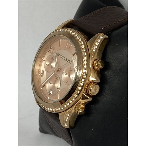 Michael Kors Blair MK5263 Women\'s Brown Leather An